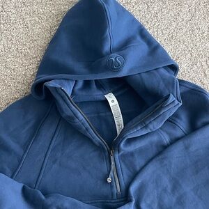 lululemon scuba oversized half zip hoodie